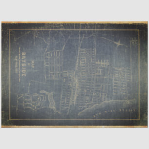 Papel De Seda Folha de dissociação Bayside Blueprint 18lb