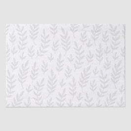 PAPEL DE SEDA FOLHA DE PADRÃO DE FOLHA SIMPLES ELEGANTE BOTÂNICO