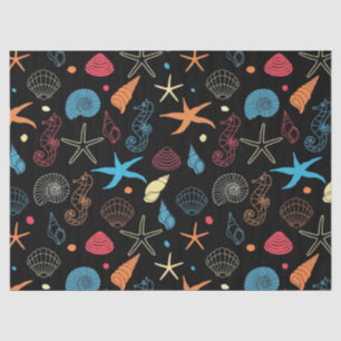 Papel De Seda Folha de tecidos pretos, de beleza