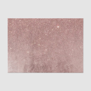 Papel De Seda Folha Dourado do rosa Glam feminino do rosa e