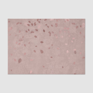 Papel De Seda Folhas aleatórias elegantes Dourados brilhantes