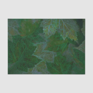 Papel De Seda Folhas de Bordo Verde Neon Verão