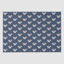 Papel De Seda Folhas de Natal