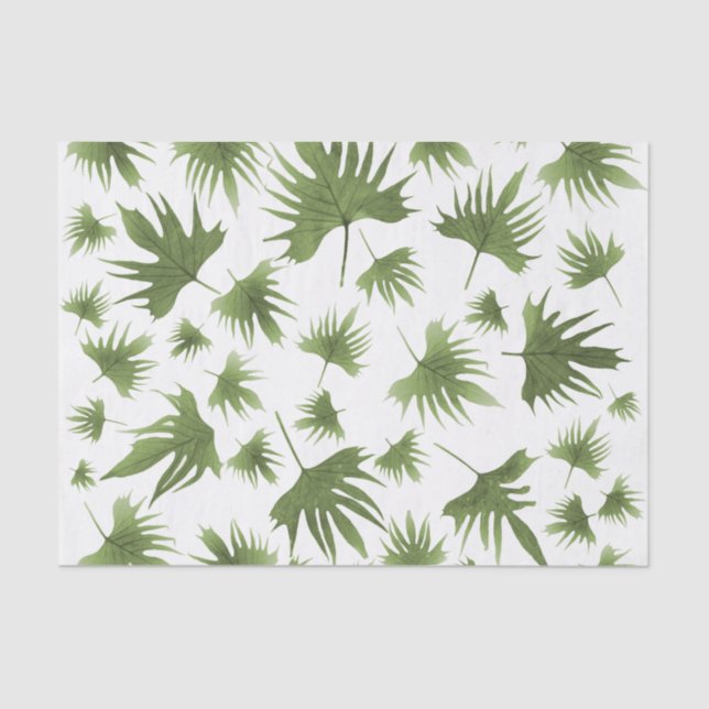 Papel De Seda Folhas de Vinha das Canárias (Frente )