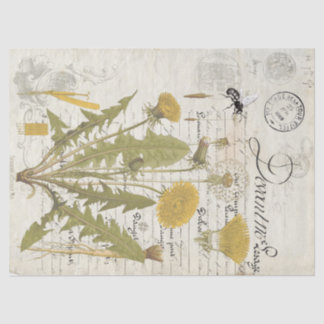 Papel De Seda Folhas do tecido de Decoupage do roteiro do