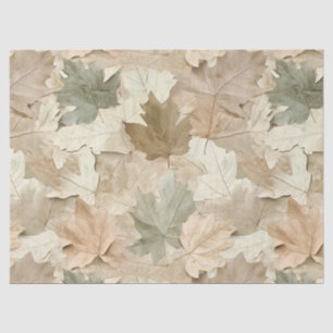 Papel De Seda Folhas Elegantes Prensadas com Base de Pergaminho