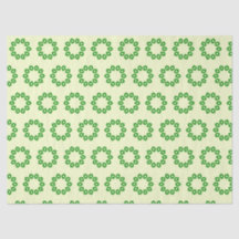 Folhas verdes em círculo de amarelo