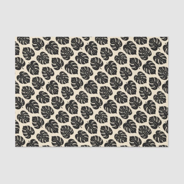 Papel De Seda Foliage Monstera (Frente )