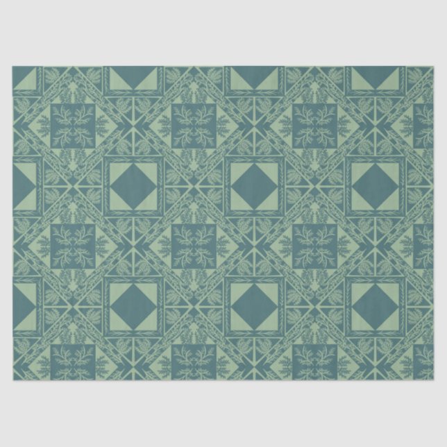 Papel De Seda Forest Snowflakes  (Frente )