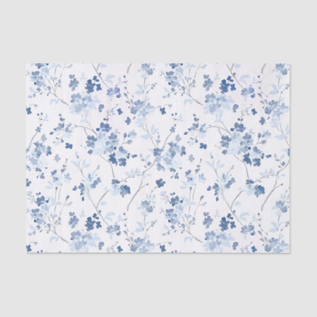 Papel De Seda forget me not tissue paper (Frente )