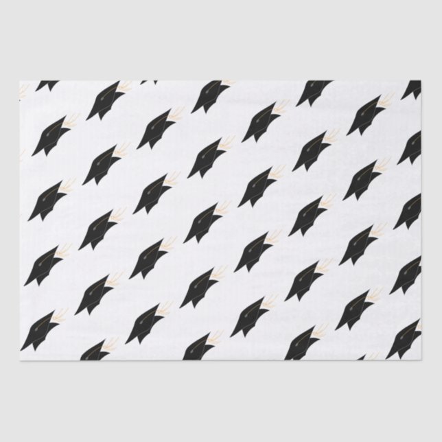 Papel De Seda Formando Boné e graduação de Tassel (Frente )