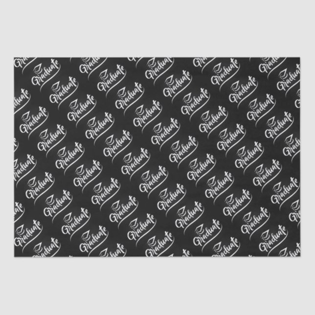 Papel De Seda Formando com Boné de formatura (Frente )