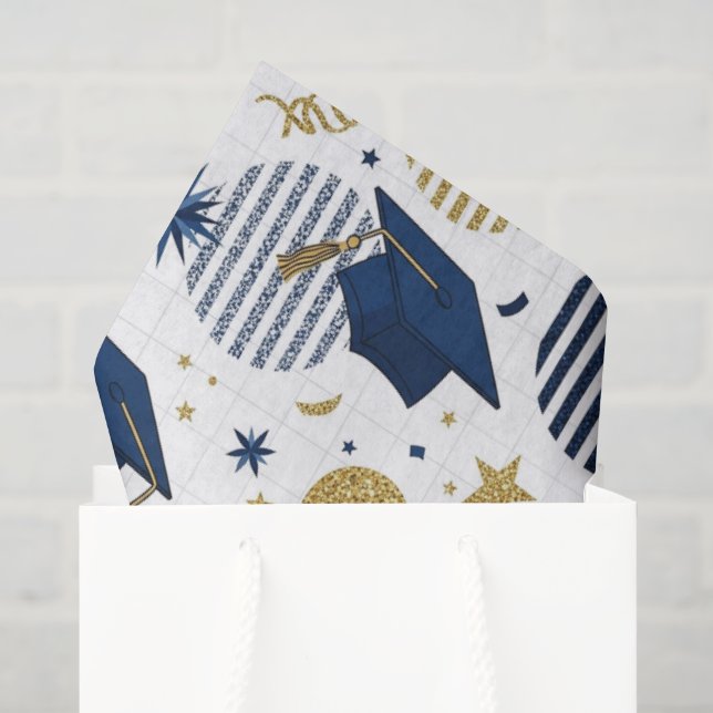 Papel De Seda Formatura da Turma Alta  (Sacola de presentes)