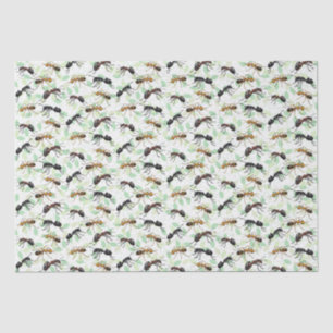 Papel De Seda Formigas Insetam Insetos Criaturas Rastreadas