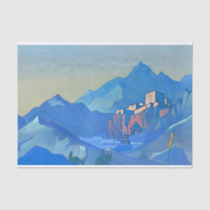 Papel De Seda Fortalecimento do Espírito por Nicholas Roerich