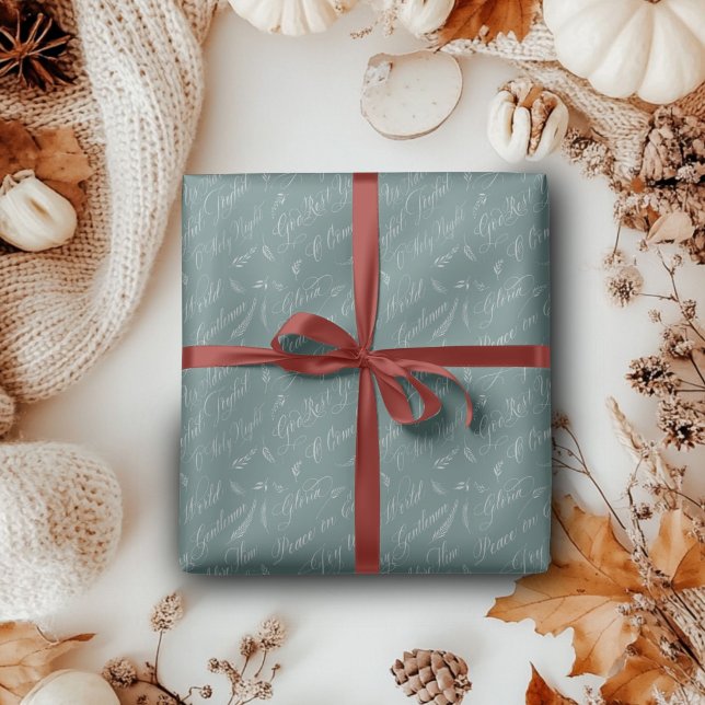 Papel De Seda Fosco Blue Carols (Criador carregado)