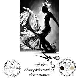 Papel De Seda Foto branca negra da dançarina dançante