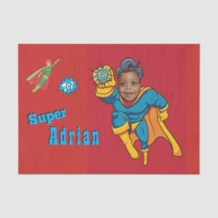 Papel De Seda Foto de Super Especial do Super-herói