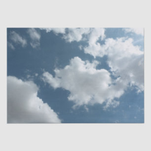 Papel De Seda Fotografia Abstrata de Céu Nublado