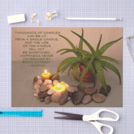 Papel De Seda Fotografia da vida estática do Modelo buda