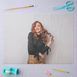 Papel De Seda Fotografia Personalizada de Festas Selfie