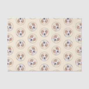 Papel De Seda Foxhound Red Walker Pintura em Cão