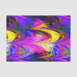 Papel De Seda Fractal 7A de mármore