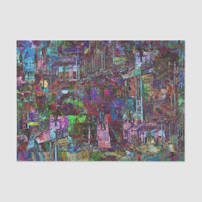 Papel De Seda fragmentos (Frente )