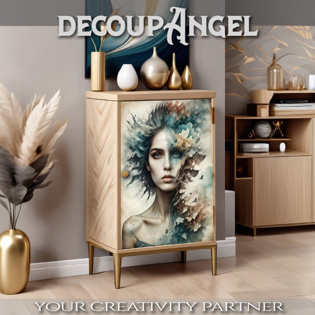 Papel De Seda Fragmentos dos Elementos - Decoupage- (Criador carregado)