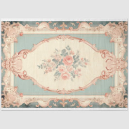 Papel De Seda Frame Florals 002