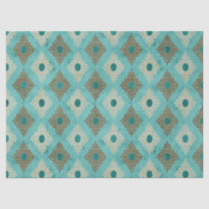 Papel De Seda Frames do ornamentado Diamond na desacoplagem do T
