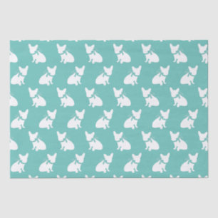 Papel De Seda Francês Buldogue Frenchie Dog Puppy Frenchy