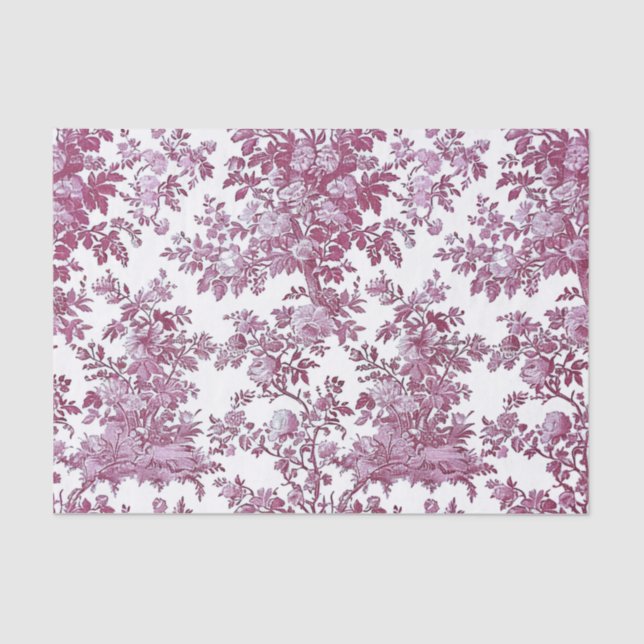 Papel De Seda Francês Toile (Frente )