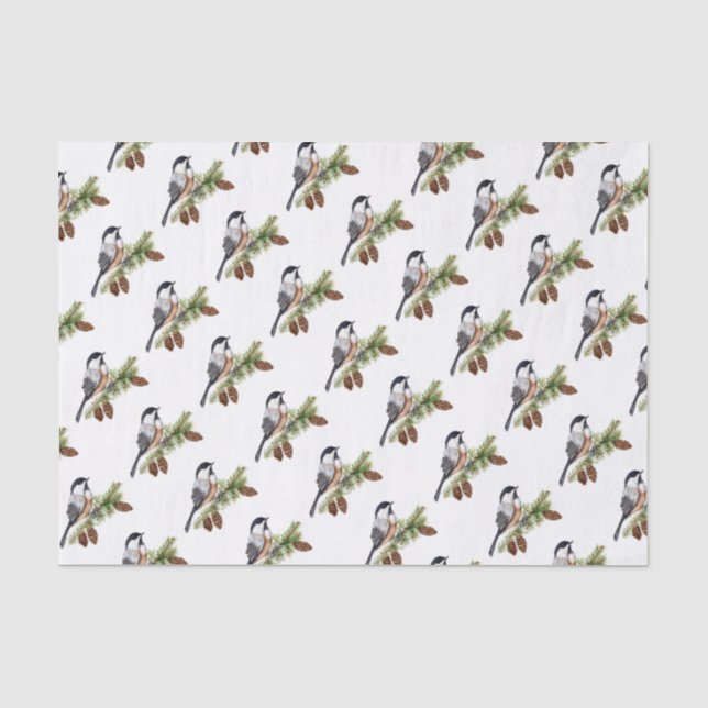 Papel De Seda Frango de inverno (Frente )