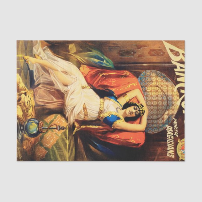 Papel De Seda Frederick Bancroft, príncipe dos mágicos (Frente )