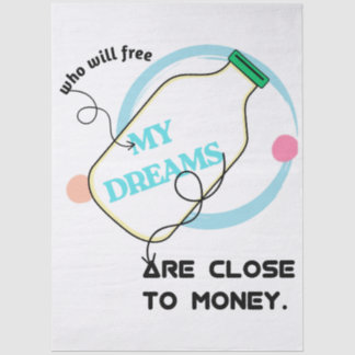 Papel De Seda Free my dreams 