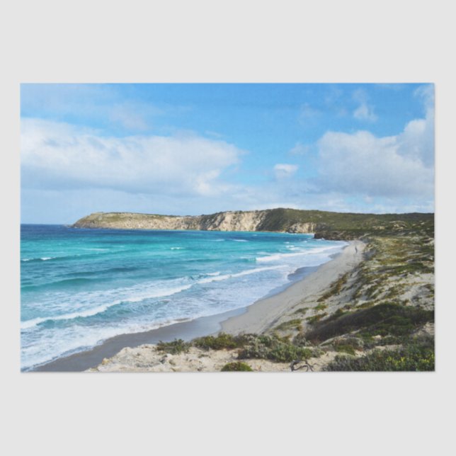 Papel De Seda Frescos Oceânicos, (Frente )