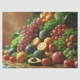 Papel De Seda Fresh Harvest Delight