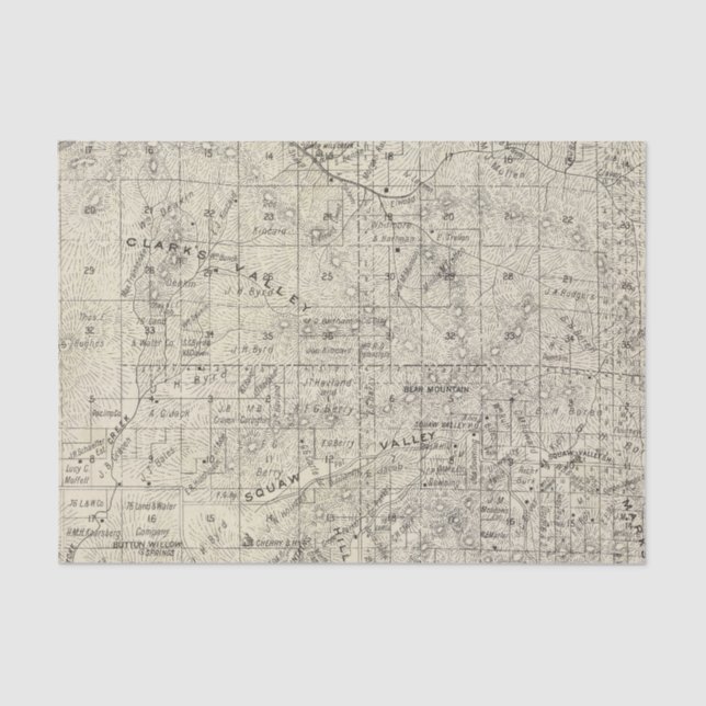 Papel De Seda Fresno County, Califórnia 26 (Frente )