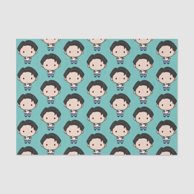 Papel De Seda FRIENDS™ | Joey Chibi (Frente )