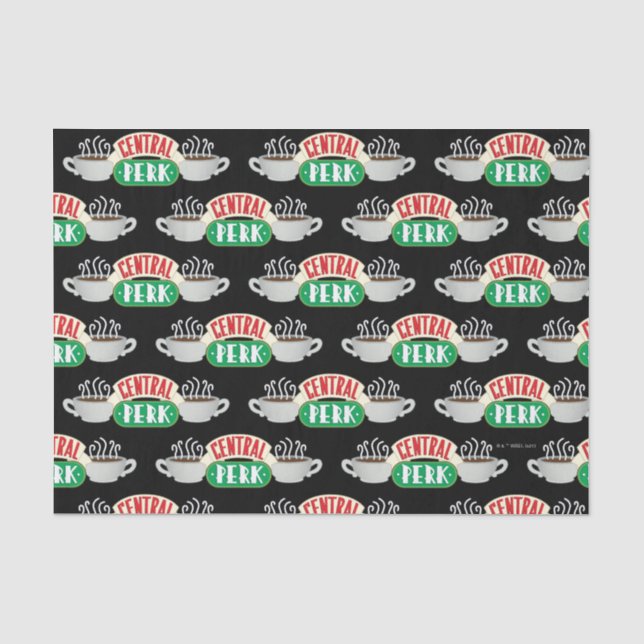 Papel De Seda FRIENDS™ | Logotipo do Central Perk (Frente )