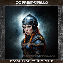 Papel De Seda Frigg, esposa de Odin.