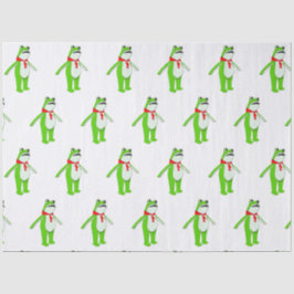 Papel De Seda Frog Christmas Holiday