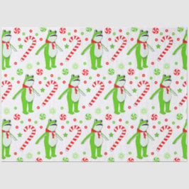 Papel De Seda Frog Protest Resist Christmas Holiday 