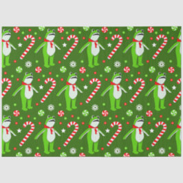 Papel De Seda Frog Protest Resist Christmas Holiday 