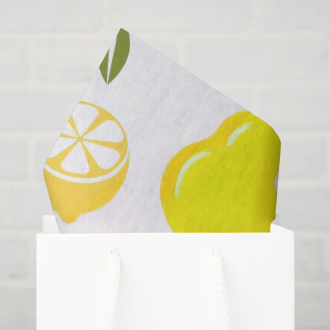 Papel De Seda Fruit Tissue Paper (Sacola de presentes)