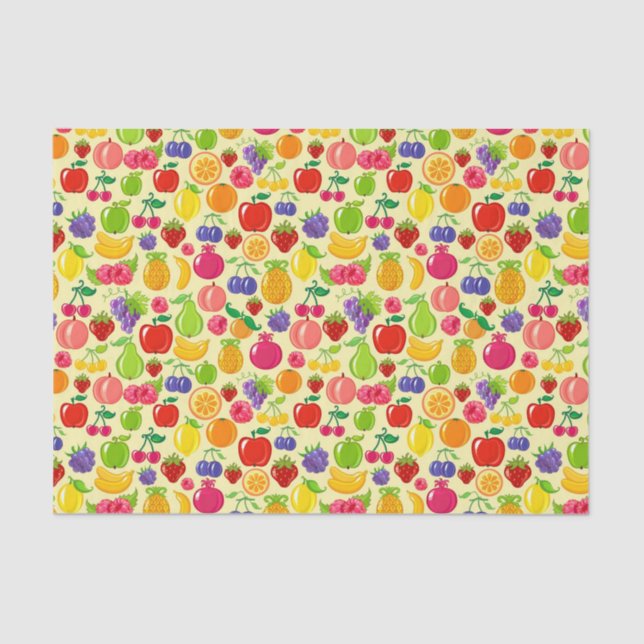 Papel De Seda Fruta (Frente )