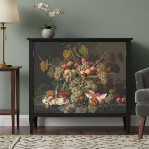 Papel De Seda Fruta Barroca Clássica, Arte Estática, Pintura a Ó