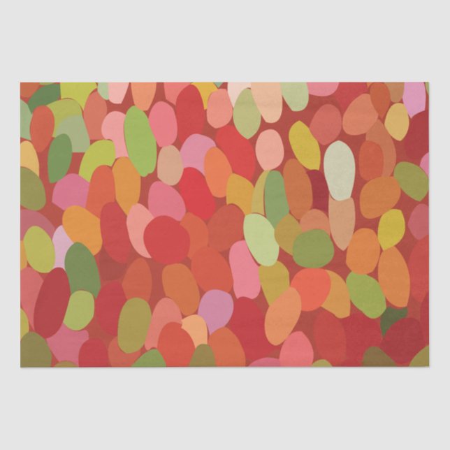 Papel De Seda Fruta Colorida Berries (Frente )