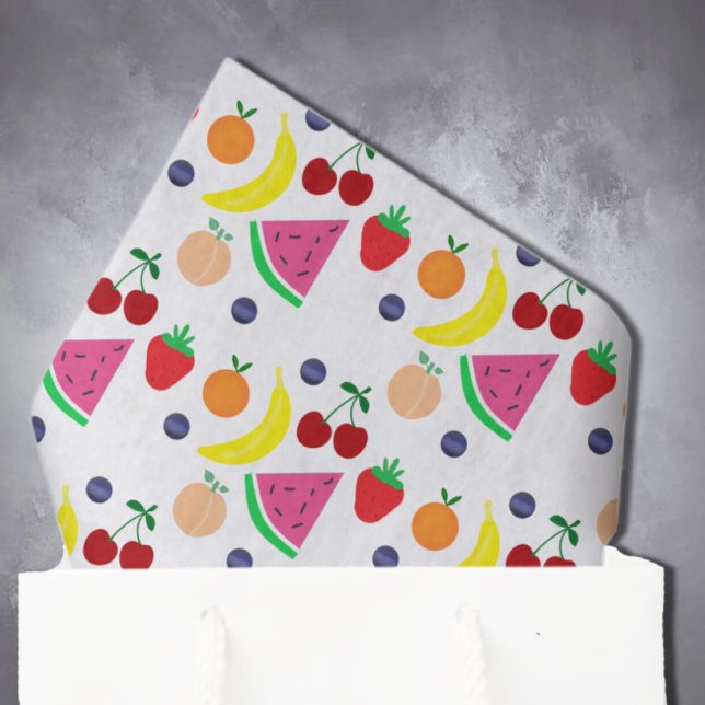 Papel De Seda Fruta com dois-tti segundo aniversário Frutti (Criador carregado)